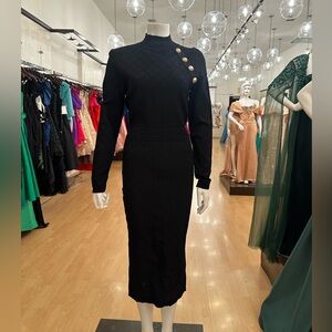 Balmain Knitted Midi Dress